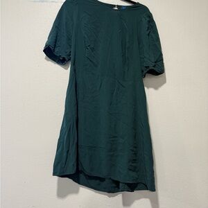 Old Navy Green Puff Sleeve Sundress